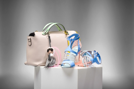 Handbag, Mini Karlito Charm, Shoes - Fendi